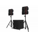 Audibax Seattle 1000 Black – Sistema Line Array Activo 2.1